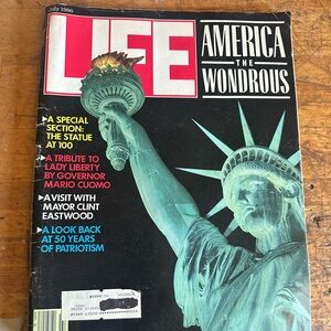 Life Magazine July 1986 - Statue of Liberty Cover
